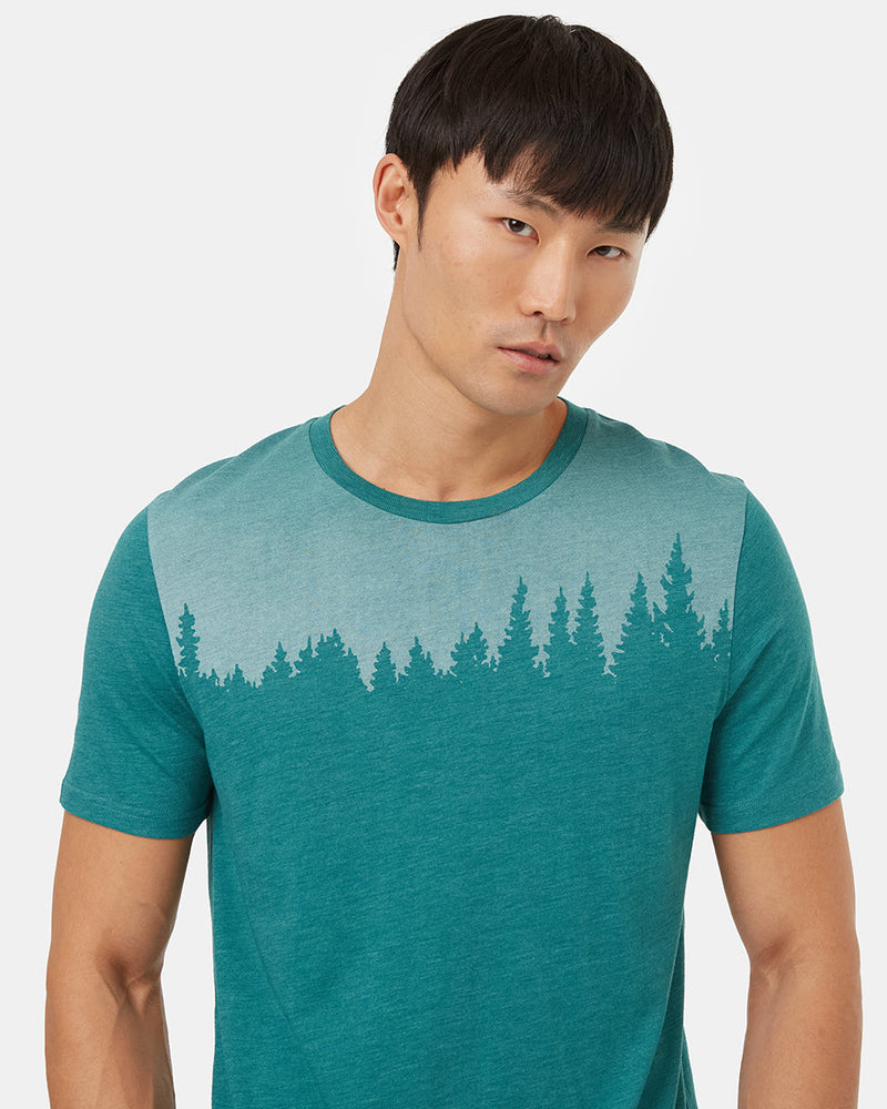 Tree Graphic Crew Neck T-Shirt