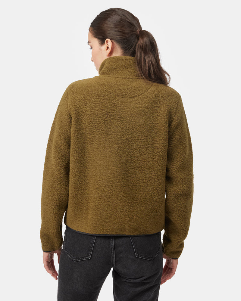 Women's Fleece Sherpa Zip Up