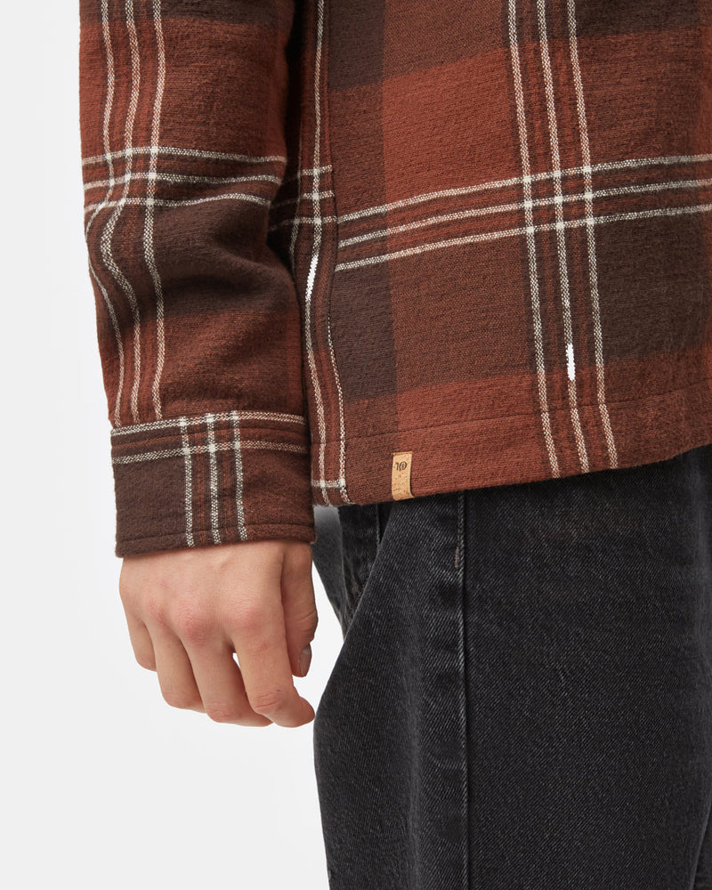 Men's Plaid Long Sleeve Button-Up
