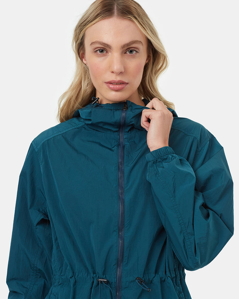 recycled-long-nylon-dark-green-jacket-